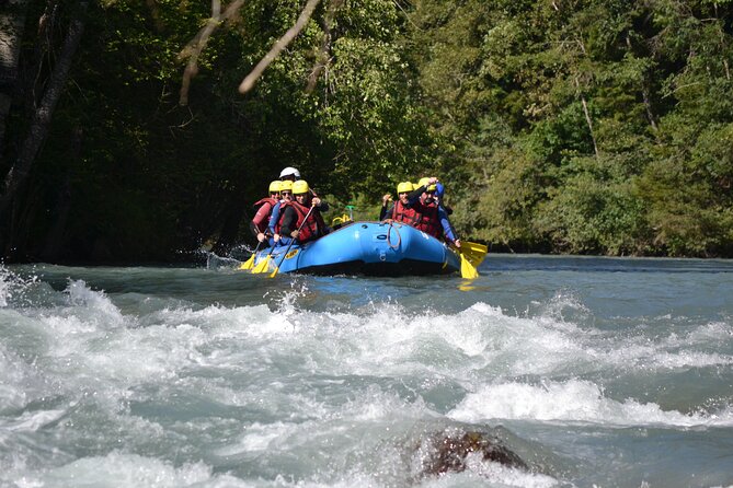 Rafting at the foot of Mont Blanc in Chamonix - Returning to the Meeting Location