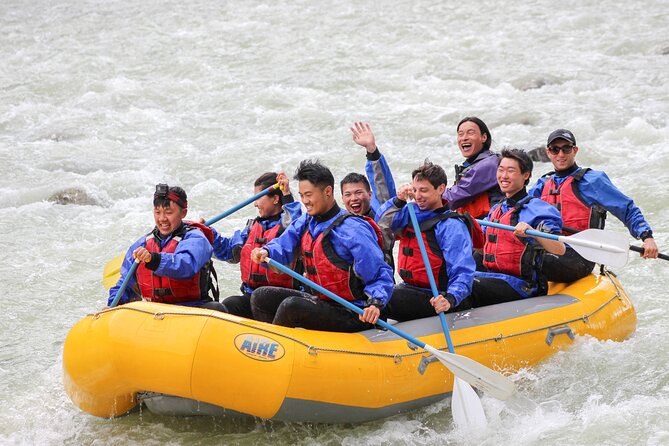 Rafting Athabasca Falls Run in Jasper - The Guides and Safety Measures