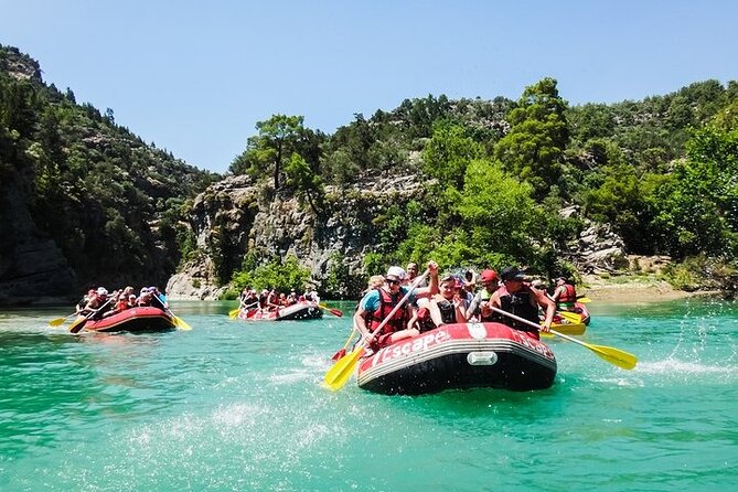 Rafting Canyoning and Zipline Experience from Antalya - Scenic Walks and Swimming in the Natural Waterfalls