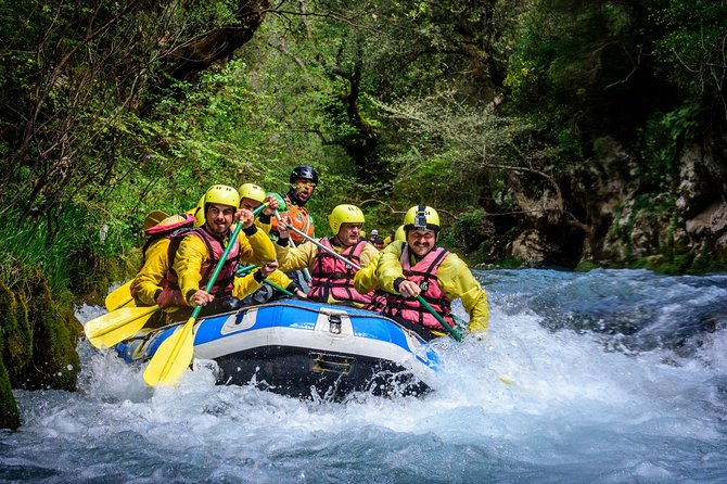 Rafting in Lousios and Alfeios rivers - Transition to the Alfeios River: A Larger Waterway