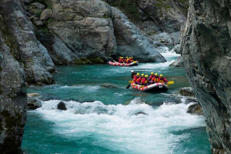 Rafting in the Sesia Gorge - Key Points
