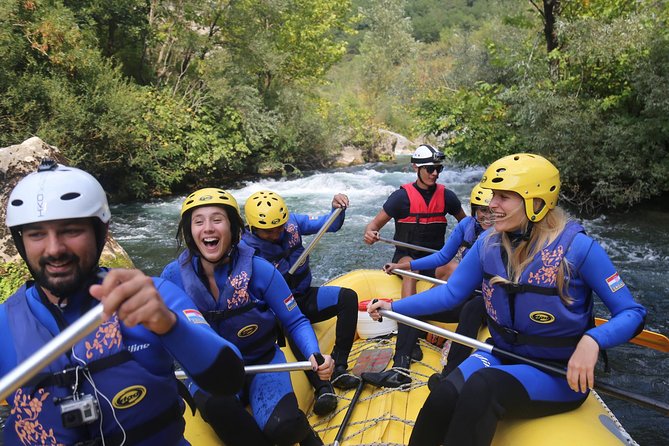 Rafting on Cetina River Departure from Split or Blato na Cetini village - Suitable for Beginners and Families