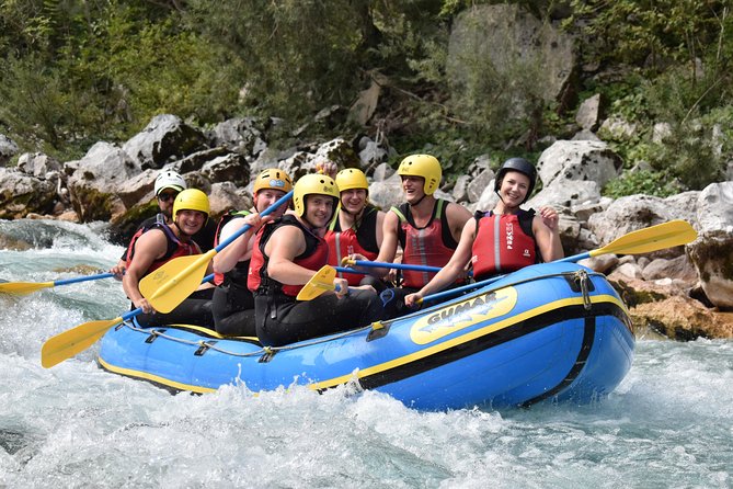 Rafting on Soca River - The Pacing and Overall Flow of the Tour