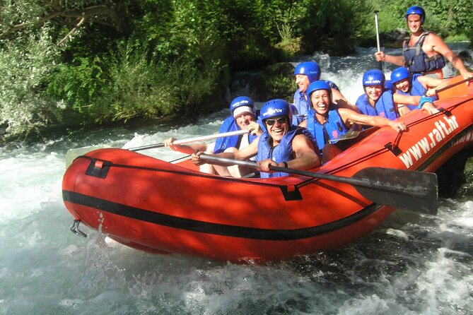 Rafting on the River Cetina from Omis Croatia - Key Points