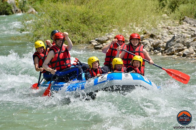 Rafting Verdon  Explor Verdon  Family Course - Key Points