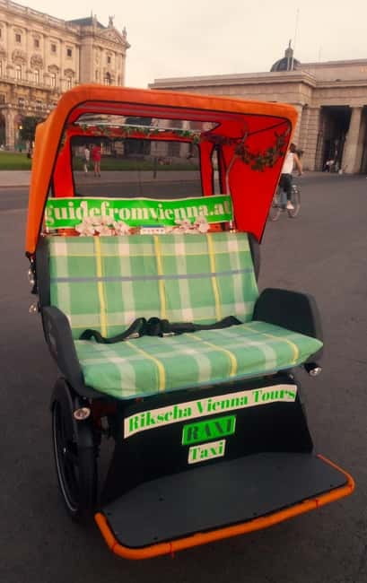 RAXI (Electric Rickshaw) Vienna Tours with two options - Exploring Vienna’s Main Squares and Cultural Landmarks