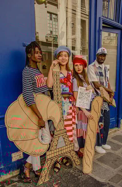 Re-Paris: Paris Photoshoot with a Recycle Twist - Iconic Landmark Location and Photography Style