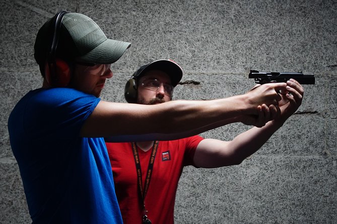 Real gun shooting experience! Extremely fun indoor activity in Riga! - Key Points