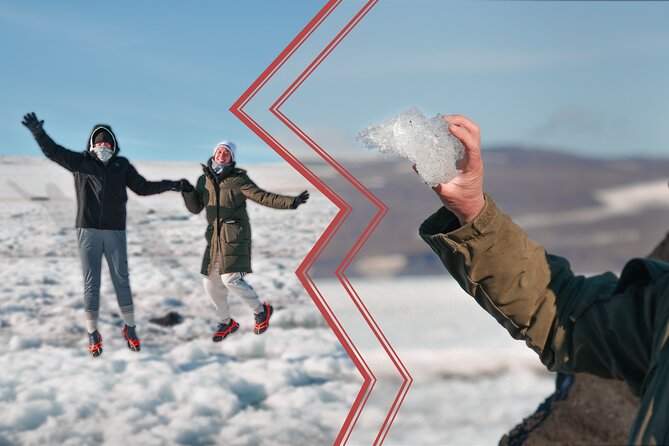 RED GLACIER MONSTER TRUCK Langjokull Glacier Tour from Gullfoss - Journey on Highland Roads to Langjökull Glacier