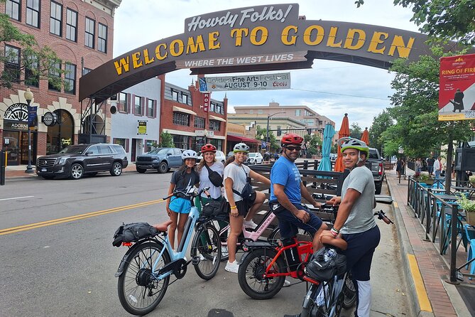 Red Rocks and Golden by Ebike - Key Points