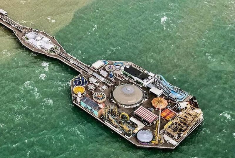 Redhill: 1-Hour South Coast Helicopter Tour for 3 People - Viewing Brighton’s Historic Piers and Marina