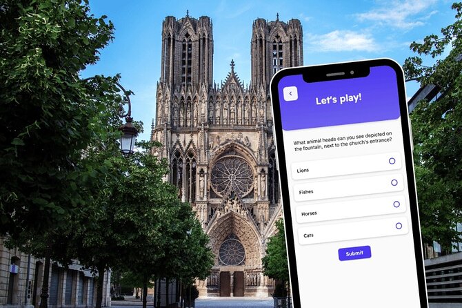 Reims Exploration Game and City Tour on your Phone - Starting Point at La Porte de Mars