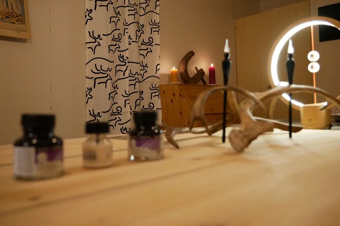 Reindeer Antler Magnet Workshop - The Cozy Atmosphere of Arctic Artefact’s Workshop Space