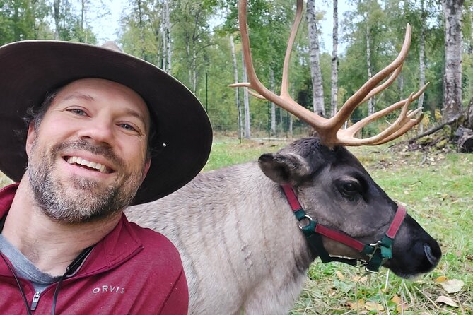 Reindeer Meet and Feed - Talkeetna - Learning About Reindeer Care in Alaska