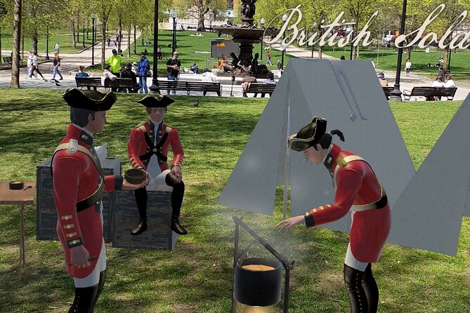 Relive 1776: Immersive Augmented Reality Tour Full Freedom Trail - Interacting with a Knowledgeable Guide