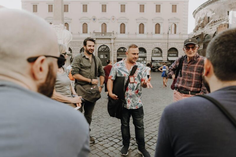 Renaissance Women of Caravaggio and the Borgia Family - Visiting Iconic Sites: San’t Agostino and Piazza Farnese