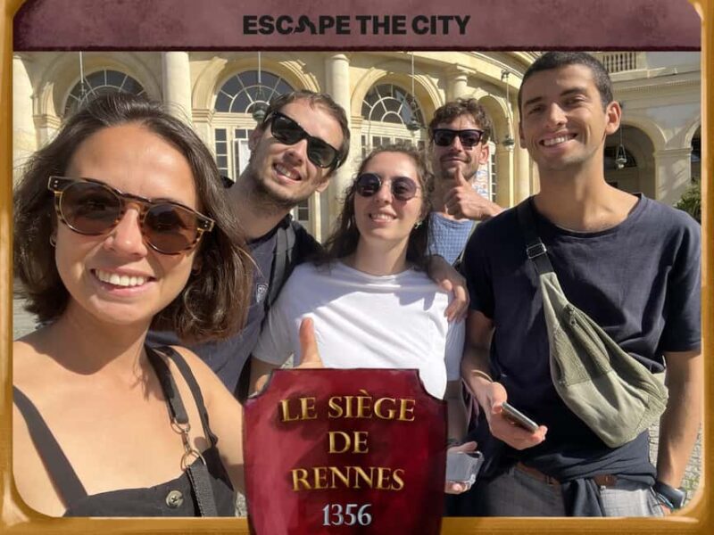 Rennes: Outdoor Escape Game - Le Siège de Rennes - Key Points