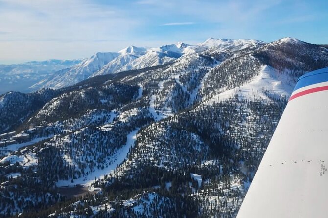 Reno/Tahoe Airplane Flight - What to Expect During the Flight Over Lake Tahoe