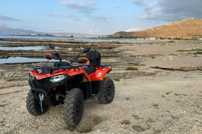 Rent 1 ATV to Explore Balos Lagoon and Falassarna Beach - Relax on Balos Beach and Explore Falassarna