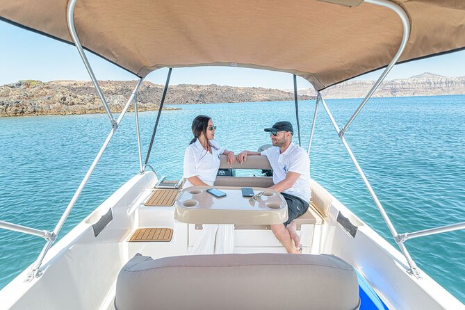 Rent a Boat in Santorini with Free License - Flexibility and Cancellation Policies