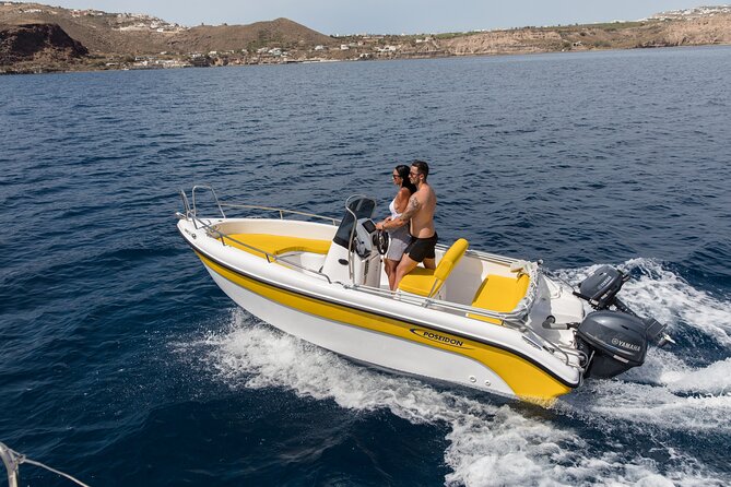 Rent a Boat Without a License in Santorini - Discover the Perfect Self-Drive Boat Experience in Santorini