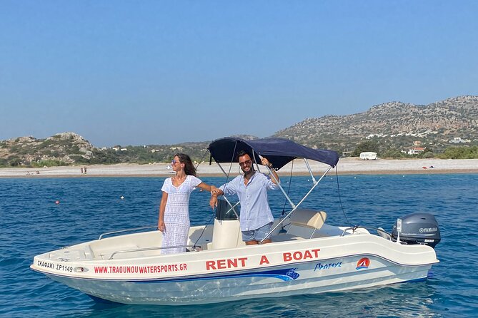 Rent a Boat without License - Discover Rhodes from the Water with a License-Free Boat Rental