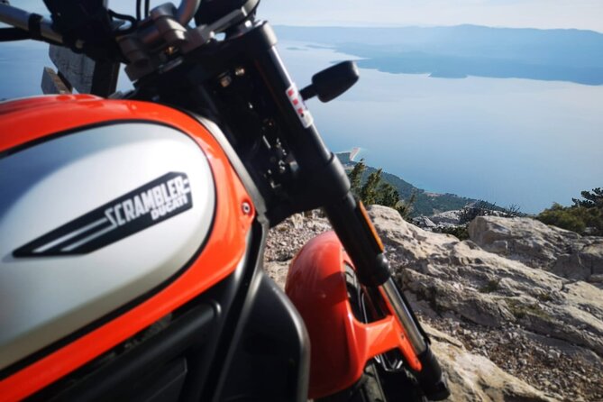 Rent a Motorbike With Desmo Adventure and Explore Dalmatia on the Motorcycle - Hilltop Viewpoint at Primosten’s 15th Century Church of St. George