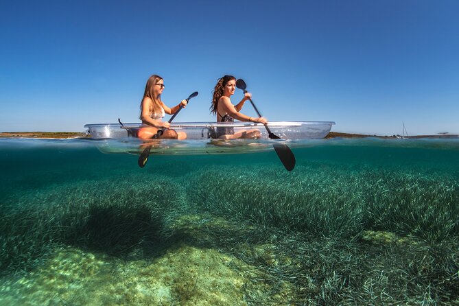 Rent a Transparent Kayak - Discover the Underwater Magic - Exploring the Calm Bay of Stoja