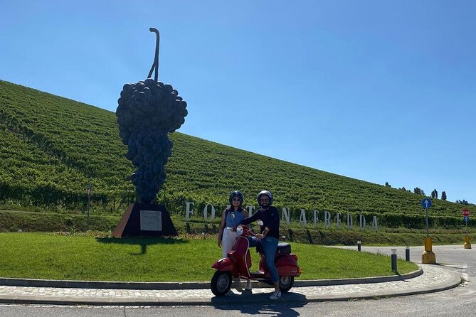 Rent a vintage Vespa for a whole day in Alba - Enjoying the Open-Air Museums and Artistic Works
