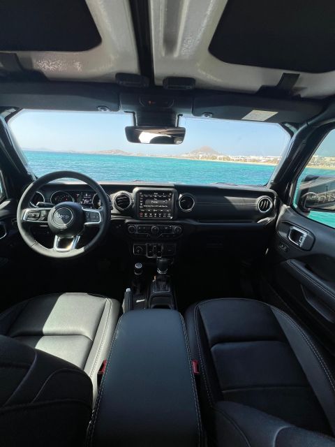 Rent Exclusive Jeep Wrangler 4x4e in Naxos - Clear Rules for a Smooth Experience