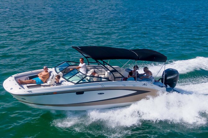 Rent the best boat in town | up to 10 people - Key Points