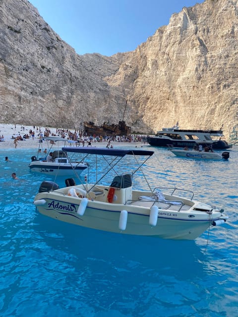 Rent your own boat with no license required - Explore Zakynthos from the Water with Your Own Boat
