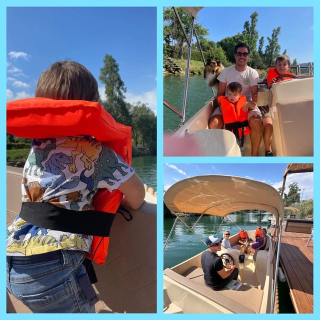 Rental of electric boats without a license - Key Points