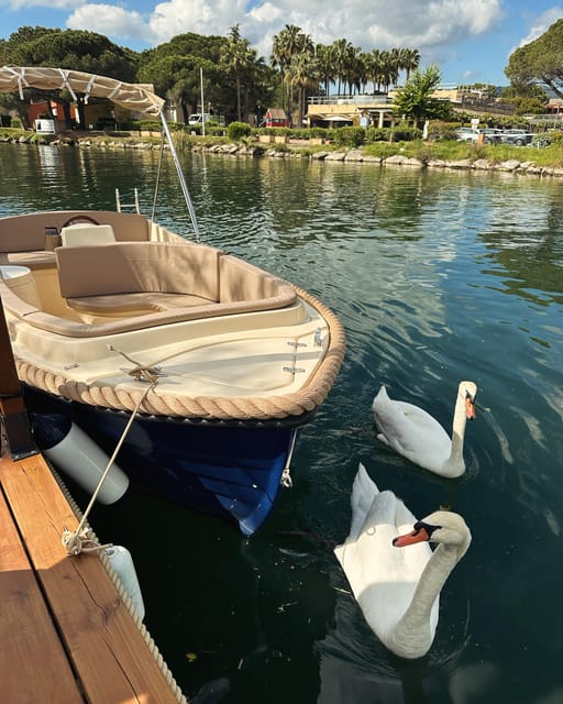 Rental of electric boats without a license - Electric Boat Mandelieu — A Peaceful and Eco-Friendly Water Adventure