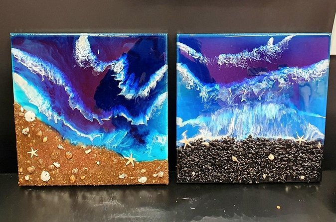 Resin Beach Scene Art Class Experience - Booking and Cancellation Policies
