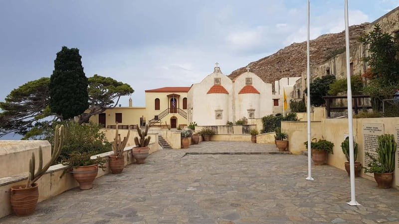 Rethymno Bali/Panormo:Preveli Palm Beach-Waterfall-Monastery - Crete’s South Coast: An Exotic Landscape Begins