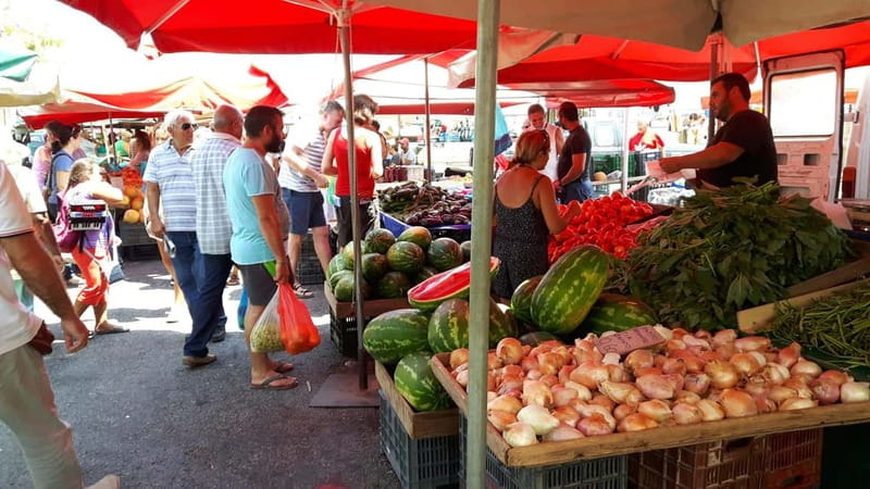 Rethymno City: Open Market (From Rethymno Bali and Panormo) - Key Points