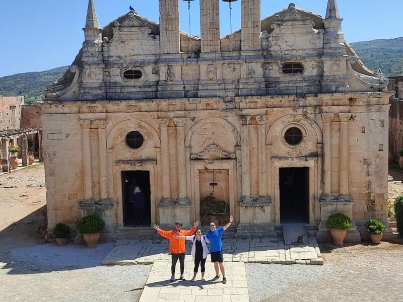 Rethymno: e-Bike tour to Arkadi monastery - How the Tour Begins at Sofokli Venizelou 4