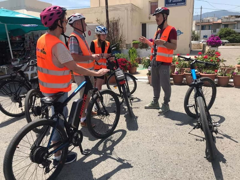 Rethymno: Guided e-Bike Tour on Mili Gorge and soft drinks - Starting Point at Rethymno’s Waterfront
