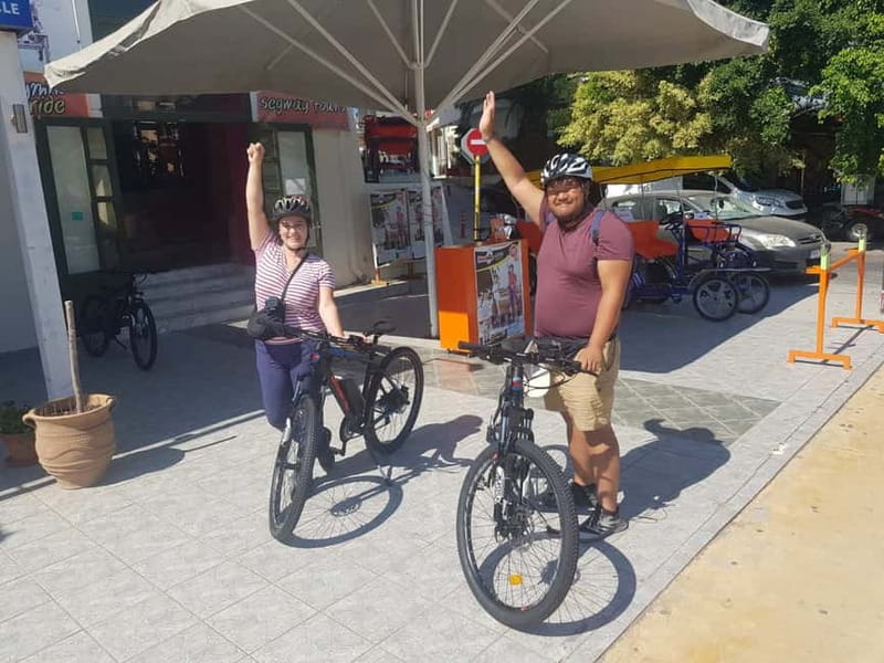 Rethymno: Guided e-Bike Tour on Mili Gorge and soft drinks - Exploring the Historic Halevi Monastery
