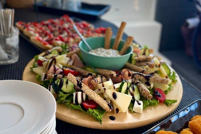 Rethymno: Private Catamaran Cruise with Lunch and Drinks - Indulging in a Mediterranean Lunch Onboard