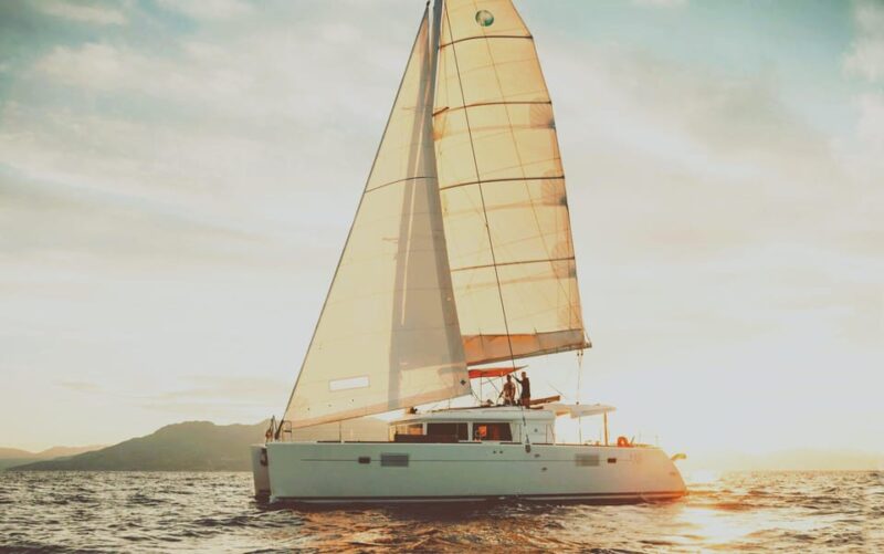 Rethymno: Sunset Catamaran Cruise with Wine and Snacks - From Rethymno Marina to the Open Sea