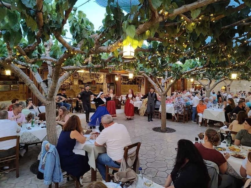 Rethymnon: Cretan Night with Dinner and Live Music - Exploring the Traditional Village Setting Near Rethymno
