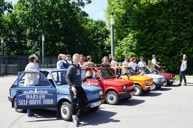 Retro Fiat Self-Drive Undisovered Tour in Warsaw - Key Points