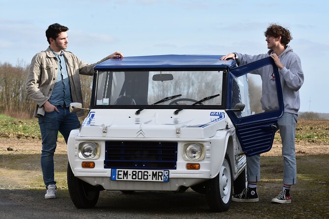 retro road trip/ Méhari, 2CV & Burton in Rochefort, La Rochelle - The Unique Charm of Méharis, 2CVs, and Burtons