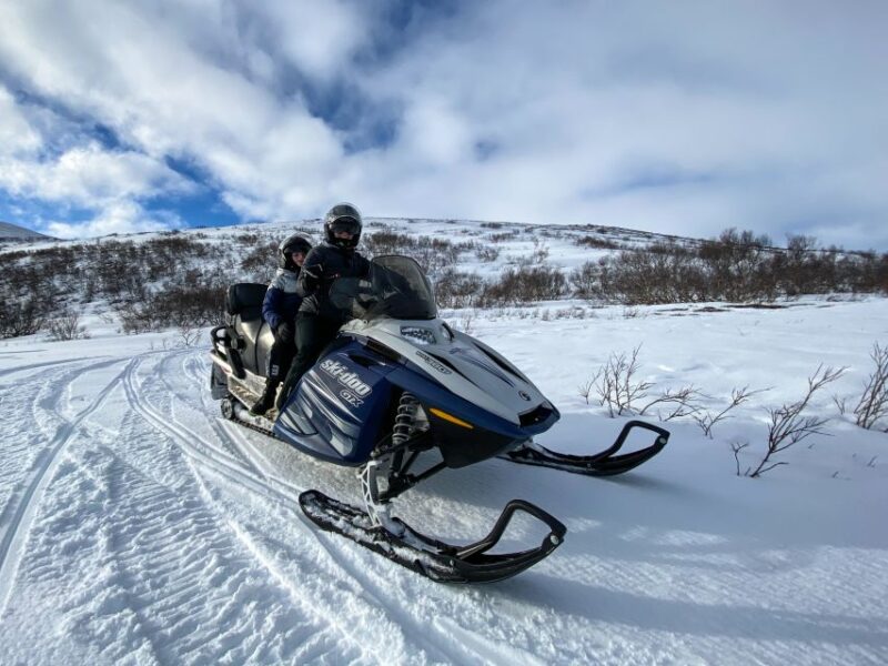 Reykjahlid: Snowmobile Adventure by Lake Mývatn - The Starting Point at GeoTravel Base Camp
