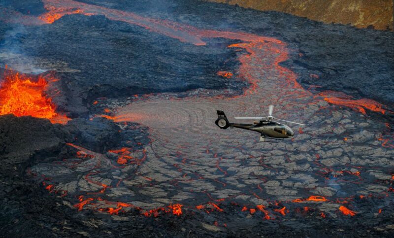 Reykjanes: Fagradalsfjall Eruption Helicopter Tour - The Helicopter Experience with Nordurflug