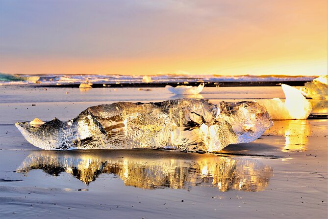 Reykjavik: Glacier Lagoon, Diamond Beach & South Coast Day Tour - Discover the Ice and Waterfalls of Iceland on a Full-Day Tour from Reykjavik