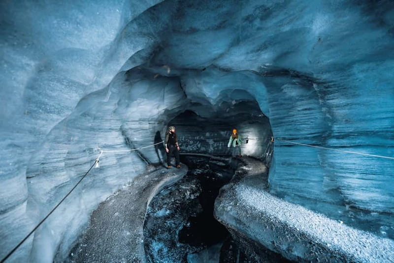Reykjavik: Katla Ice Cave & South Coast Waterfalls Tour - Guided Visit and Hiking in Mýrdalsjökull