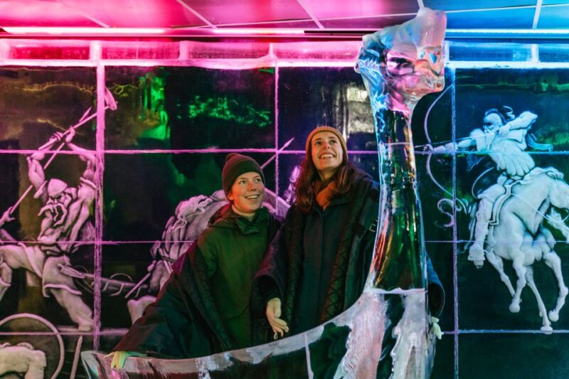 Reykjavik: Magic Ice Bar Entrance and Welcome Drink - The Signature Drink: Blue Lagoon Inspiration